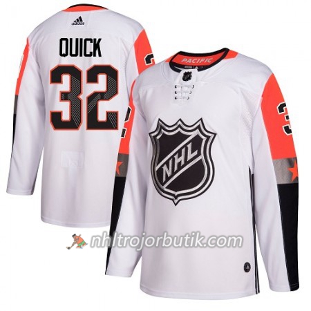 Los Angeles Kings Tröja Jonathan Quick 32 2018 NHL All-Star Pacific Division Adidas Vit Authentic Los Angeles Kings Tröja Jonathan Quick 32 2018 NHL All-Star Pacific Division Adidas Vit Authentic